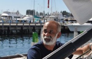 Dilip in Cape Town for India's first solo circumnavigator Dilip Donde